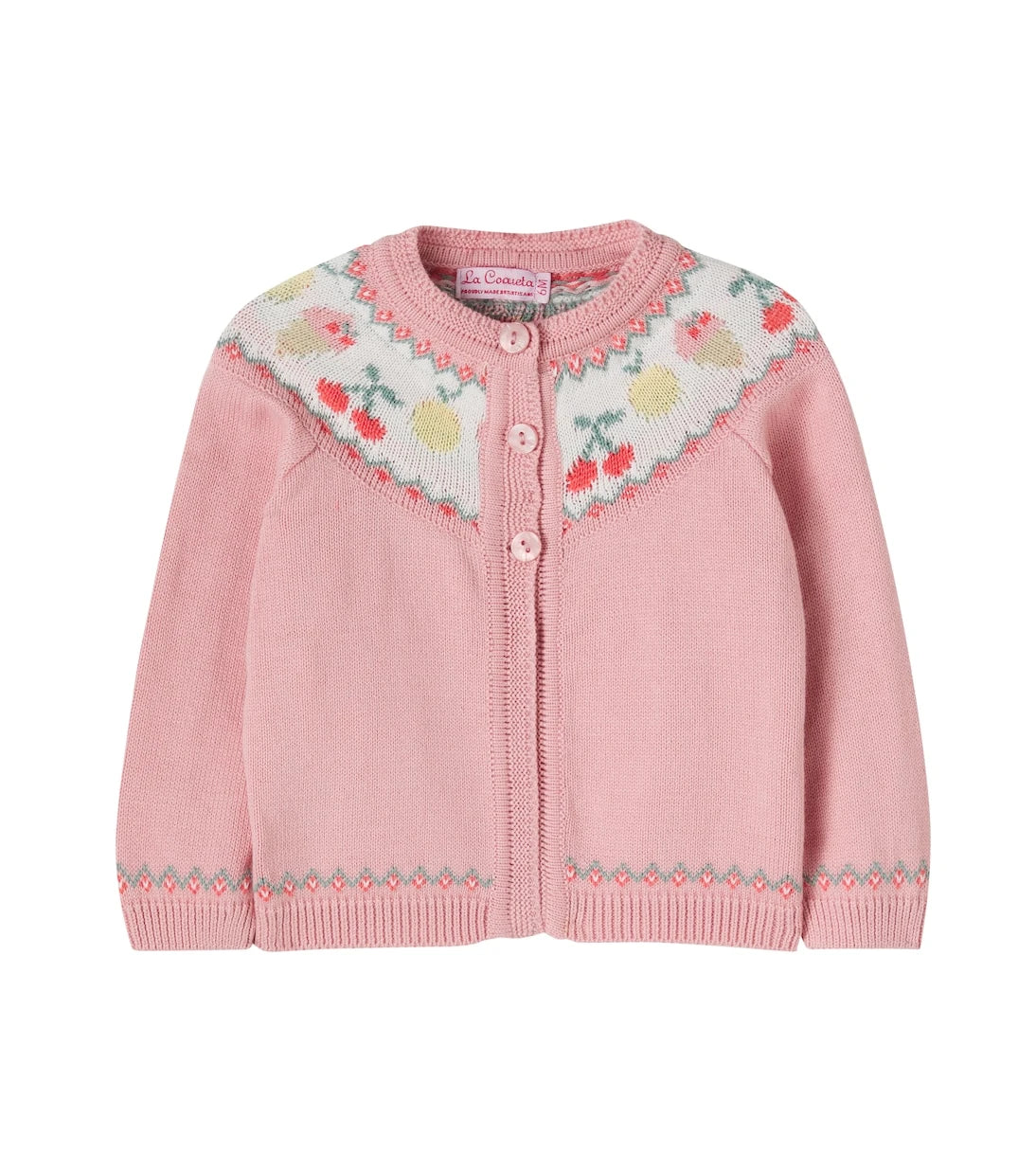 La Coqueta - Baby Helado cotton cardigan