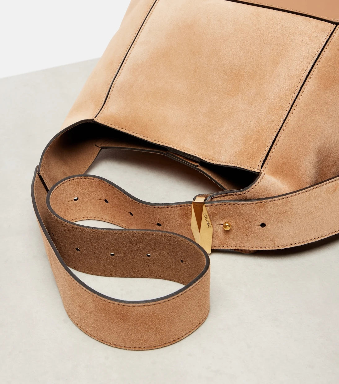 Jimmy Choo - Diamond Medium suede shoulder bag