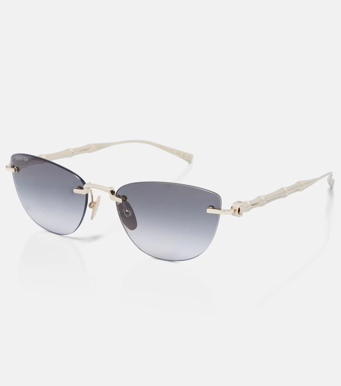 Gucci - Bamboo cat-eye sunglasses