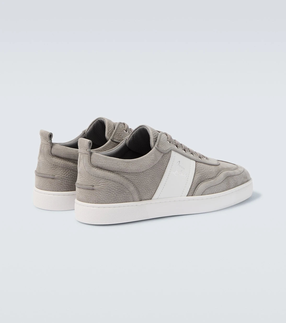 Christian Louboutin - Retero leather sneakers