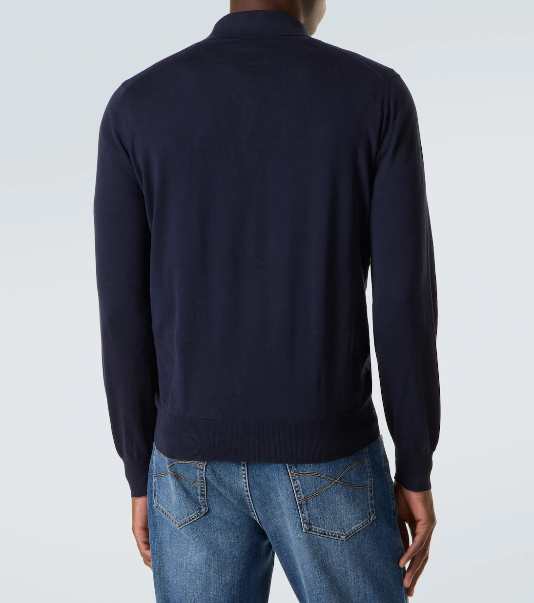 Brunello Cucinelli - Cotton polo sweater