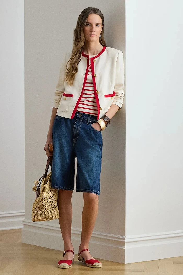Lauren Ralph Lauren тениска дамска от памук
