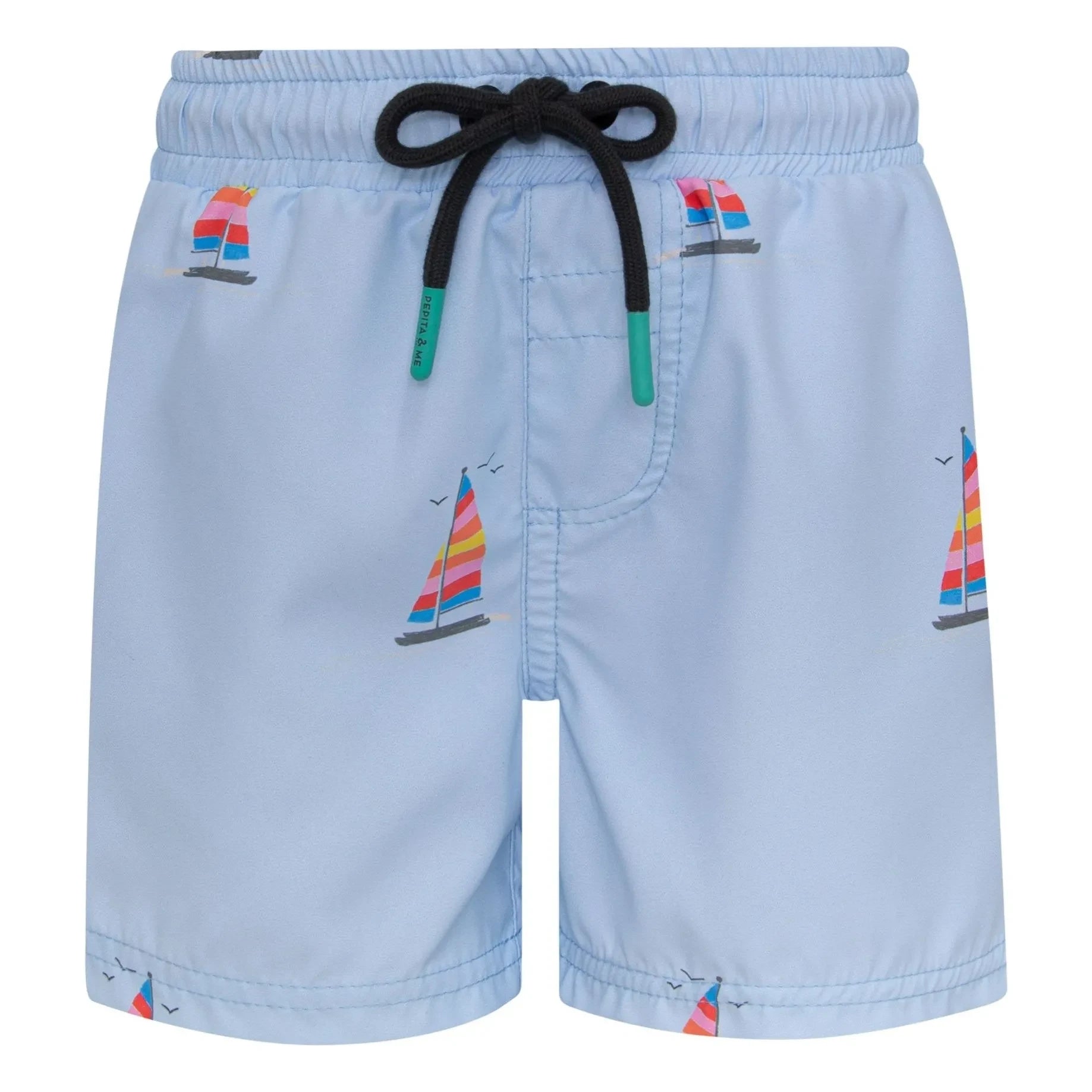 Pepita & Me - Sail Shorts | Light Blue