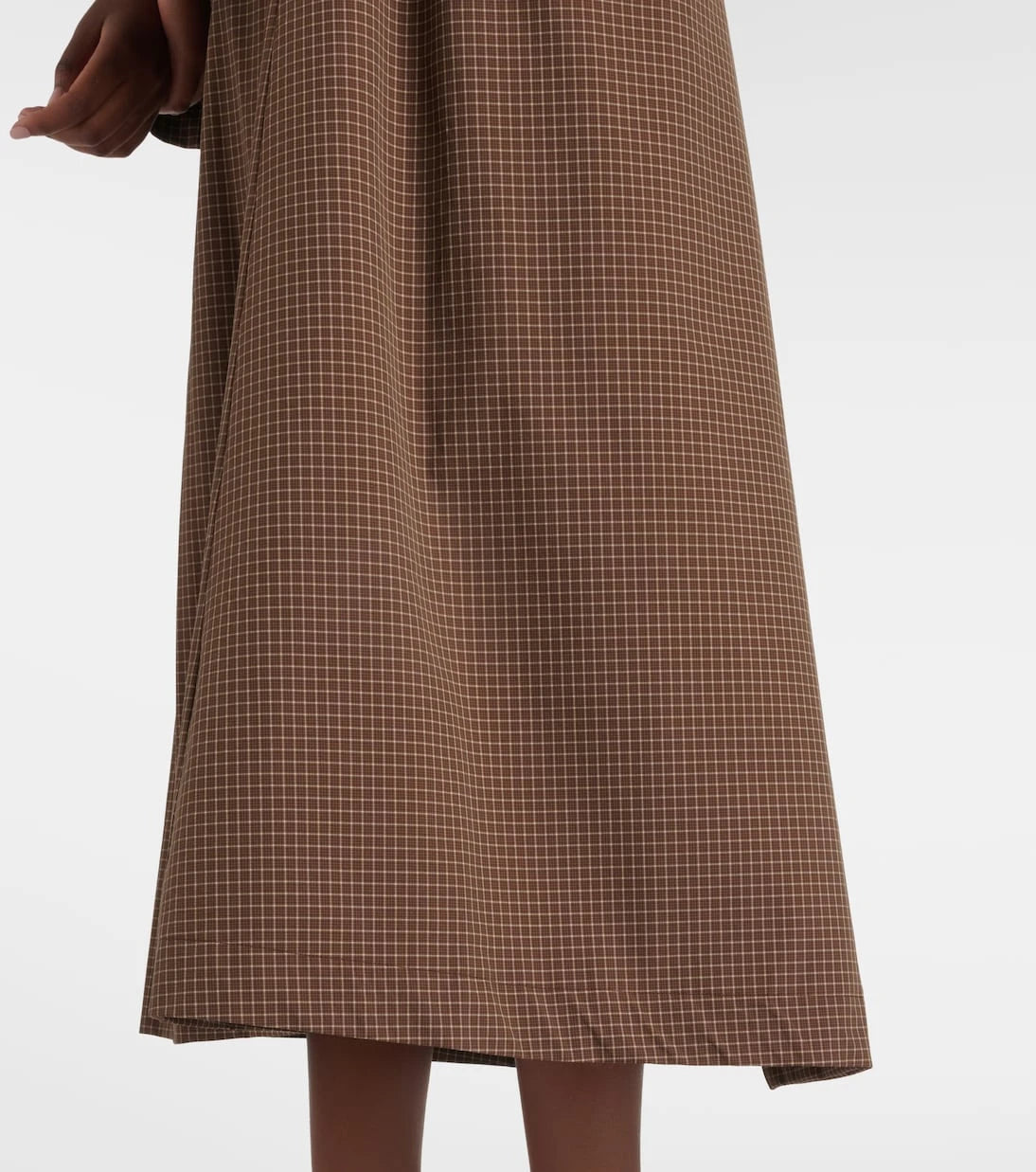 Róhe - Checked belted coat