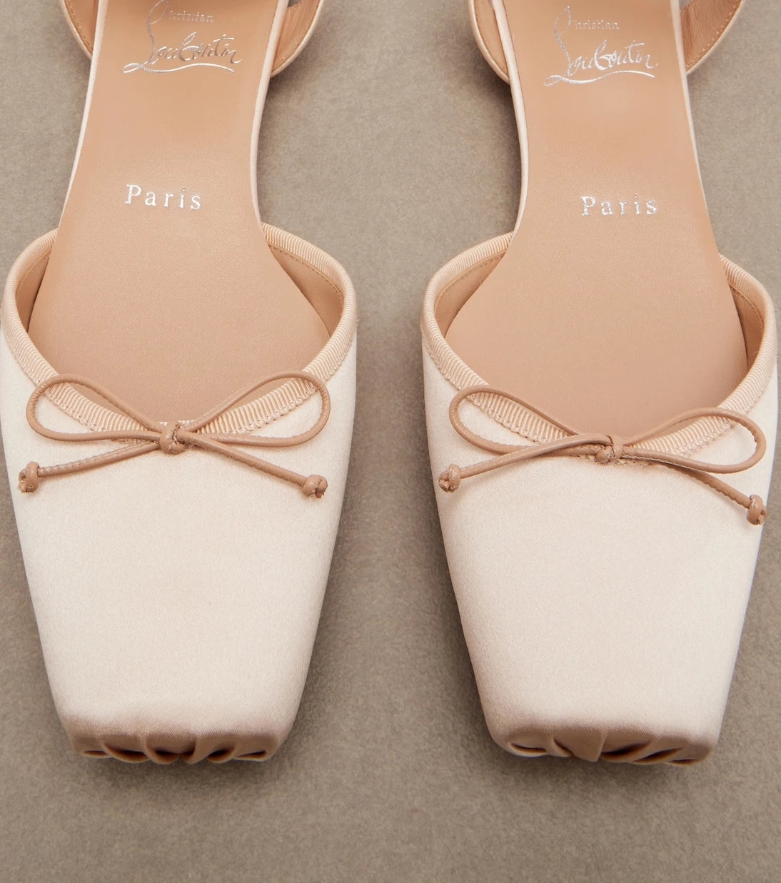 Christian Louboutin - Cassia satin flats