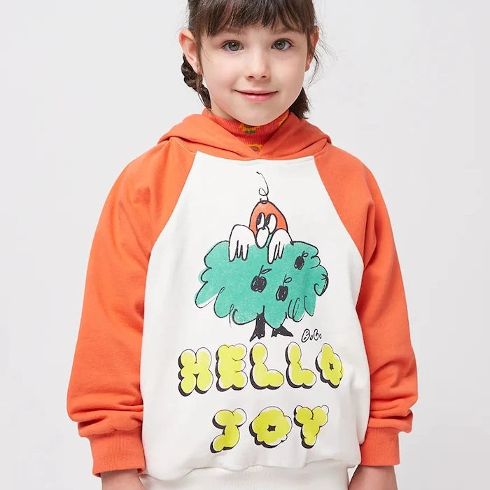 Bobo Choses Hello Joy Çocuk Pamuklu Sweatshirt