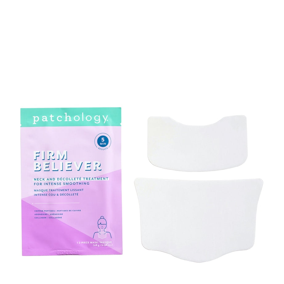 Patchology Firm Believer Neck & Décolleté Treatment for Intense Smoothing 2-Piece Mask