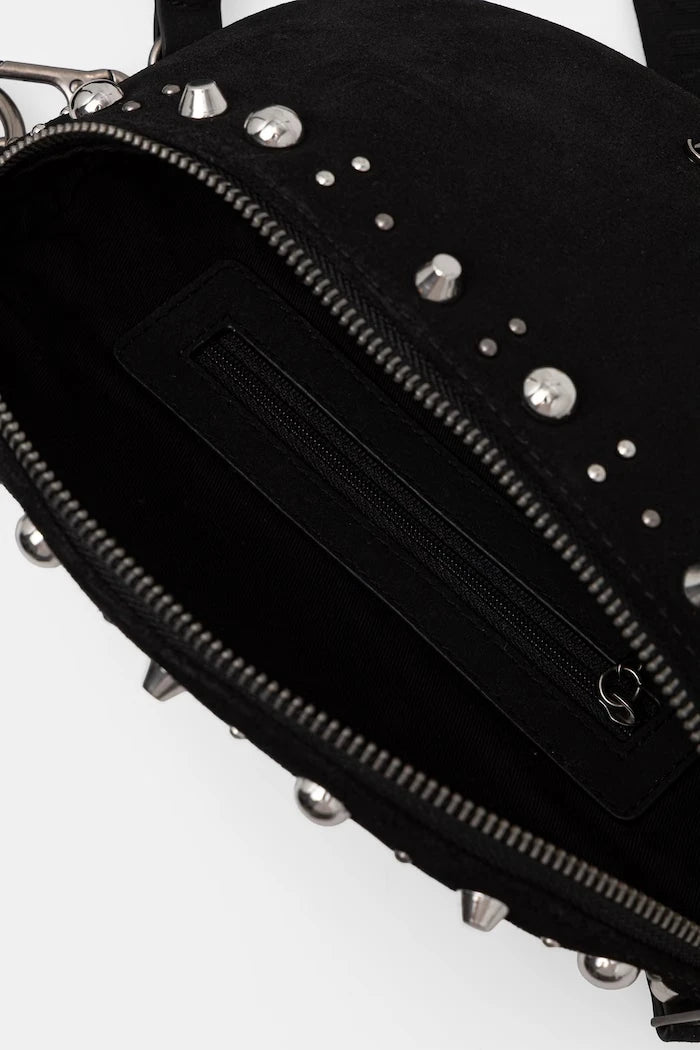 Steve Madden kadın süet bel çantası Bclaro