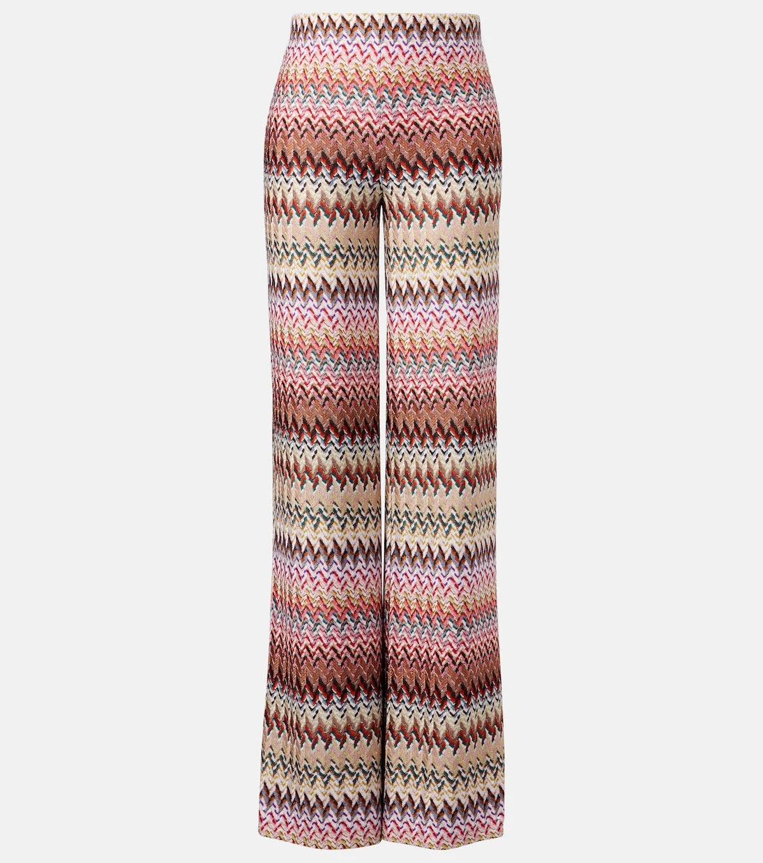 Missoni - Zigzag lamé wide-leg pants