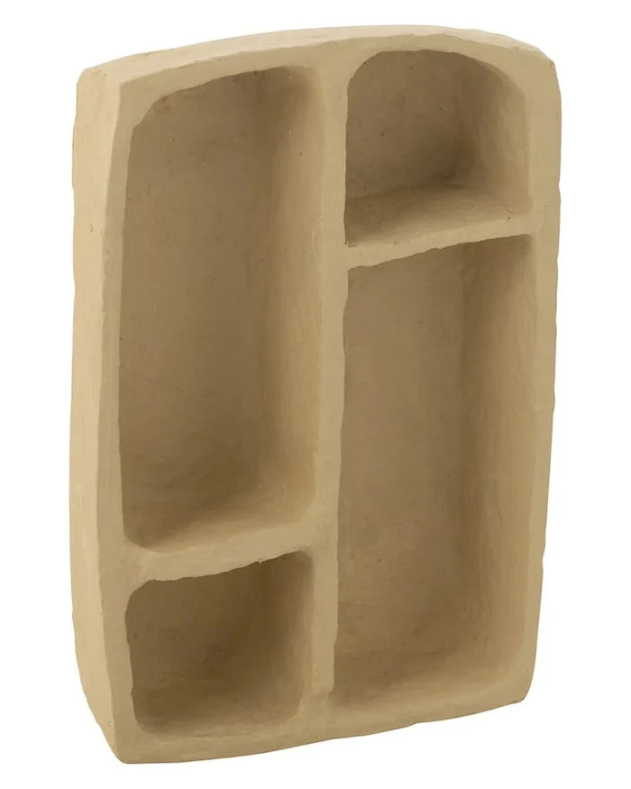 J-Line duvar rafı kağıttan 45 x 30 x 10 cm