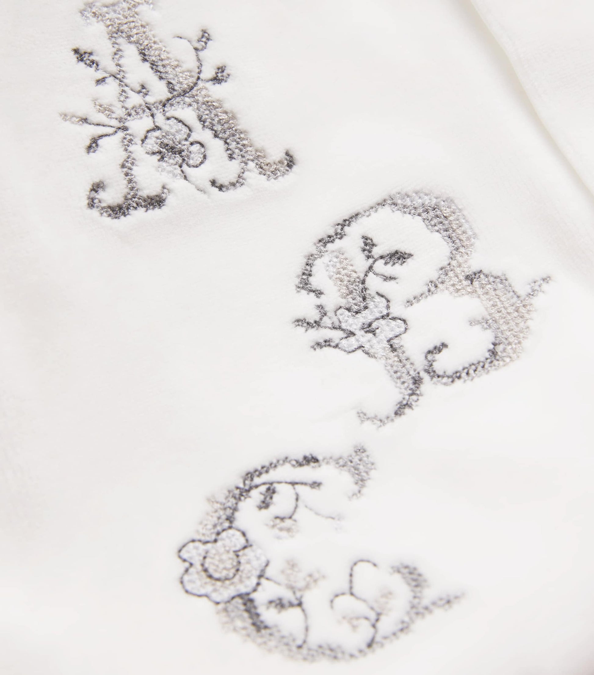 Velvet Embroidered Alphabet All-in-One (Newborn-2 Years)