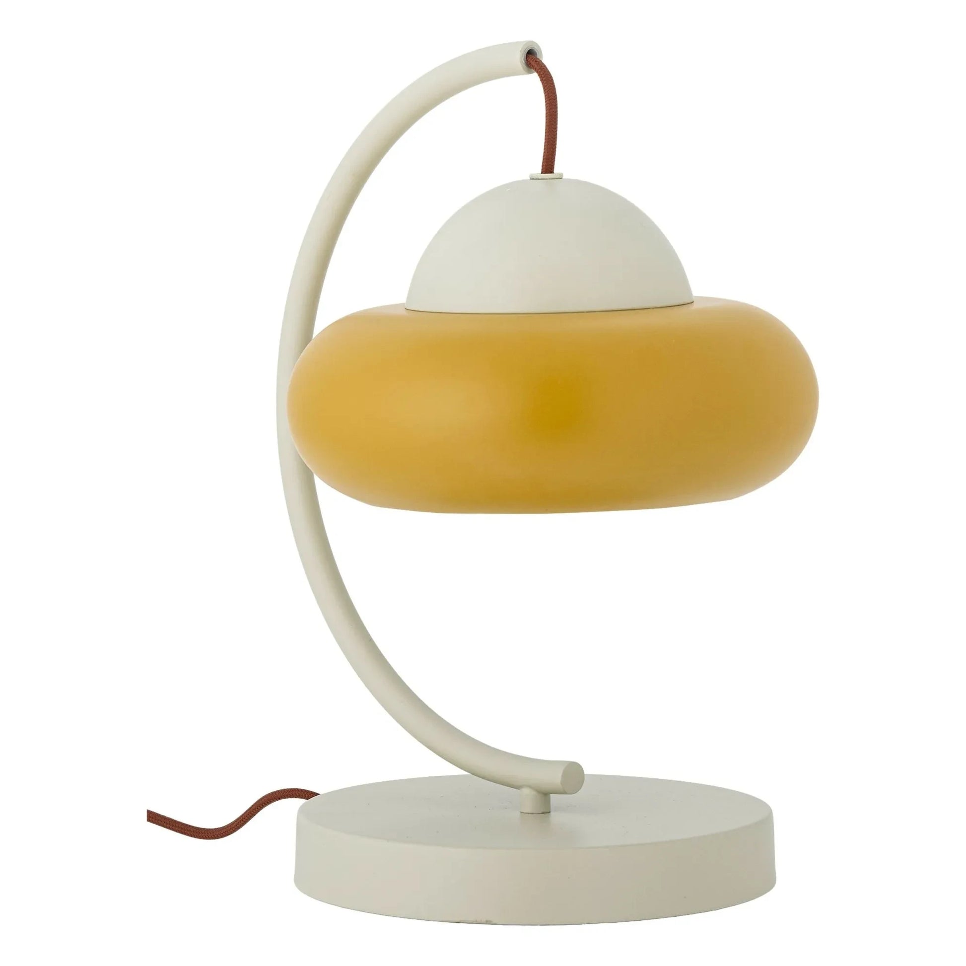 Bloomingville - Bubble metal table lamp | Almond green