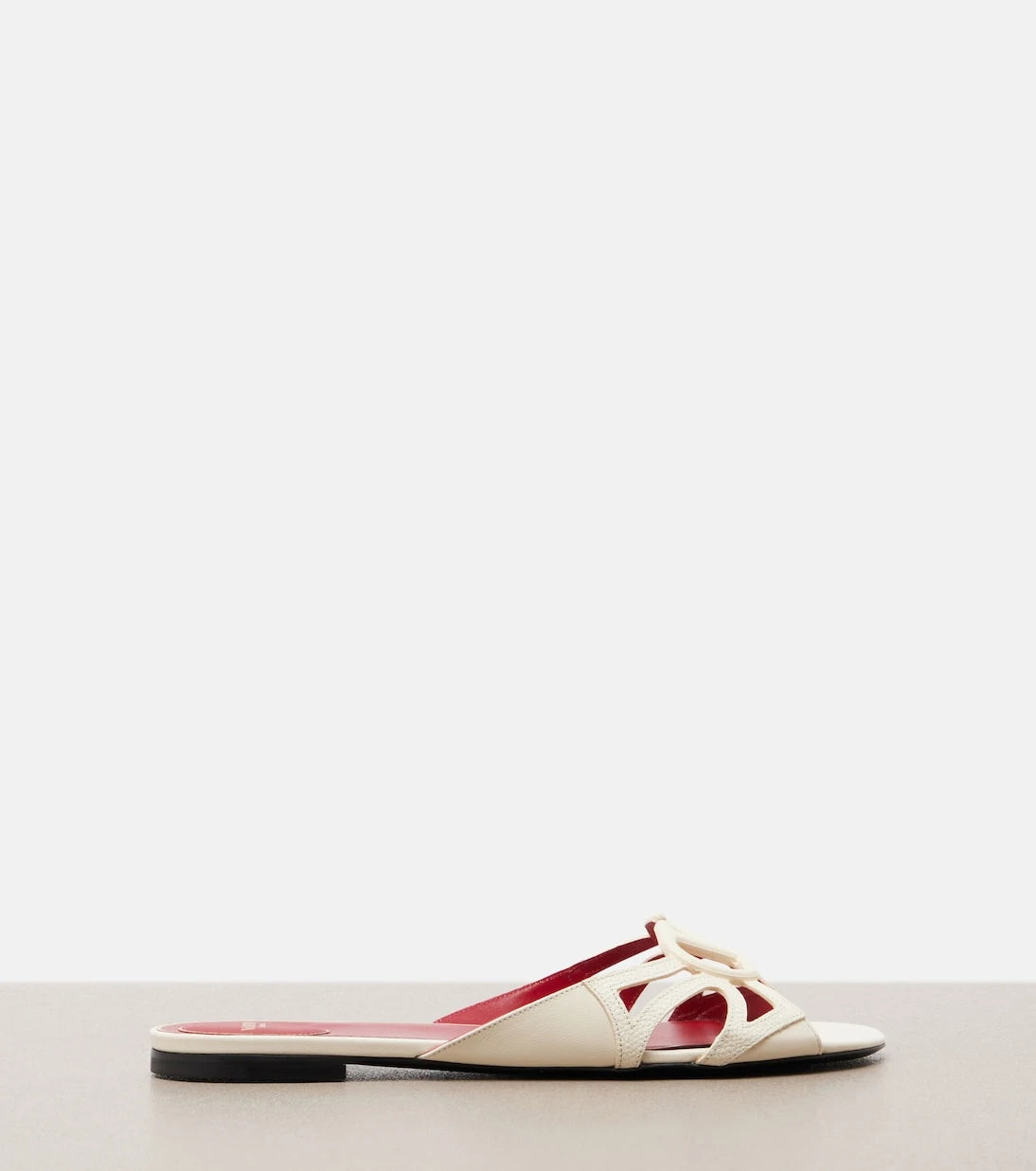Valentino Garavani - Wonderweb VLogo leather slides