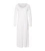 Ivory Cotton Long-Sleeve Kalea Nightdress
