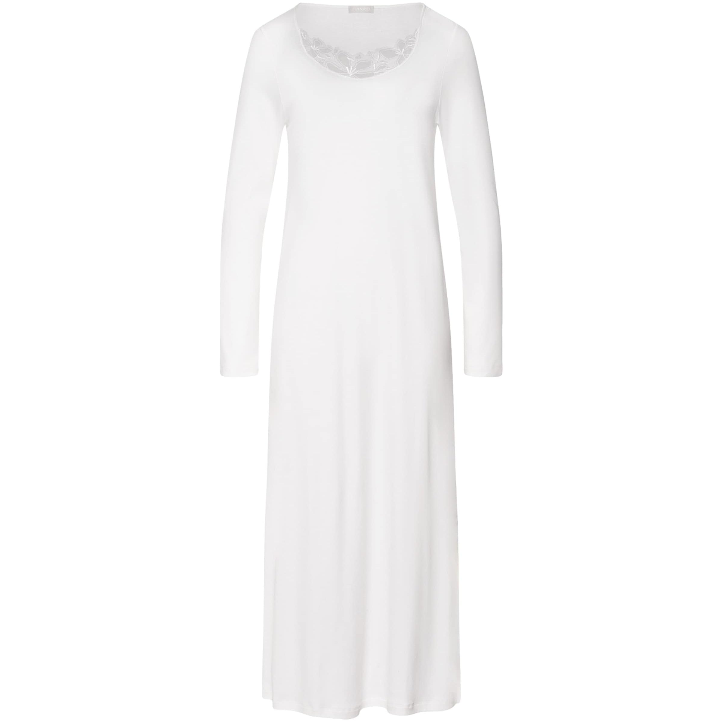 Ivory Cotton Long-Sleeve Kalea Nightdress