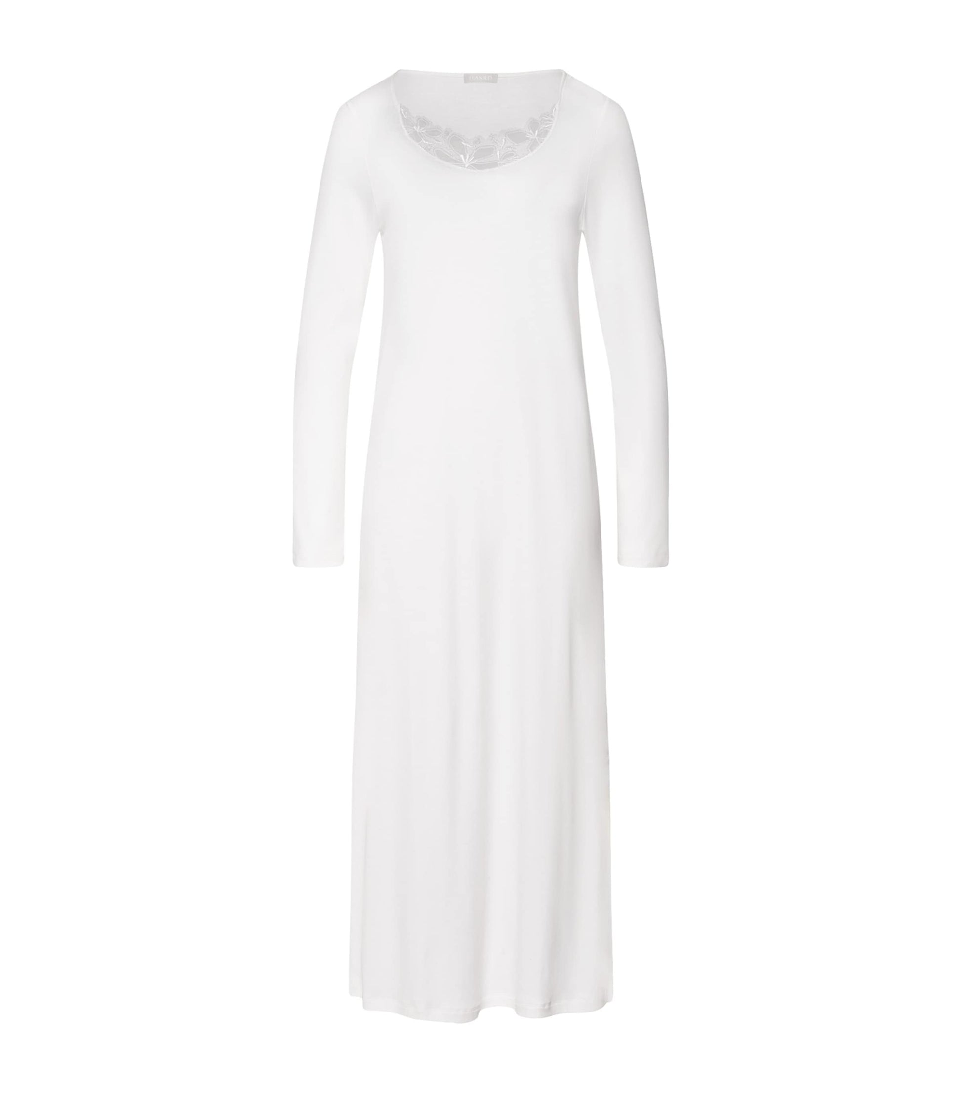 Ivory Cotton Long-Sleeve Kalea Nightdress