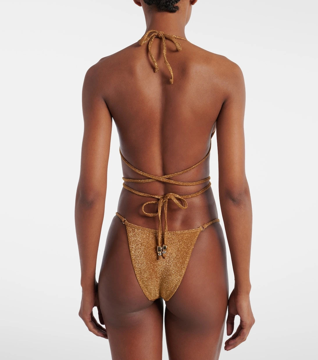Same - Shell embellished bikini bottoms