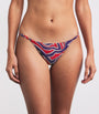 Multi Labirinto Print Bikni Bottoms