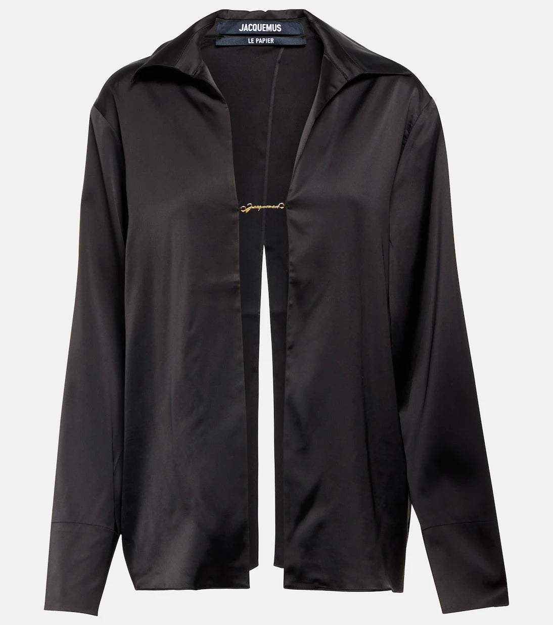 Jacquemus - La Chemise Notte satin shirt