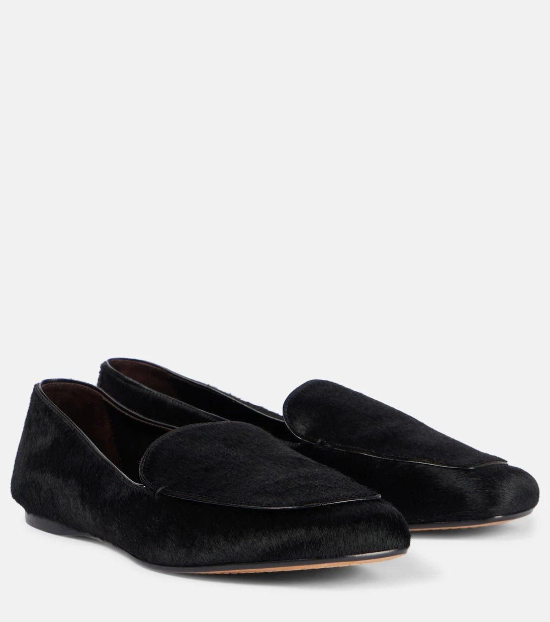 Khaite - Monroe calf hair loafers