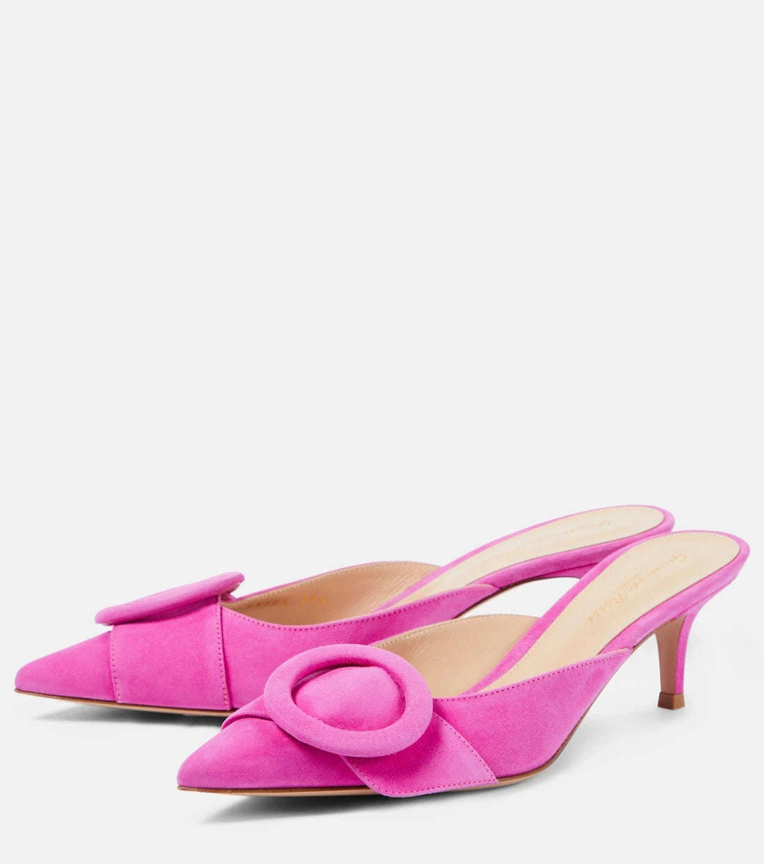 Gianvito Rossi - Portofino suede mules