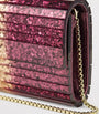 Jimmy Choo Pink Sweetie Glitter Clutch Bag