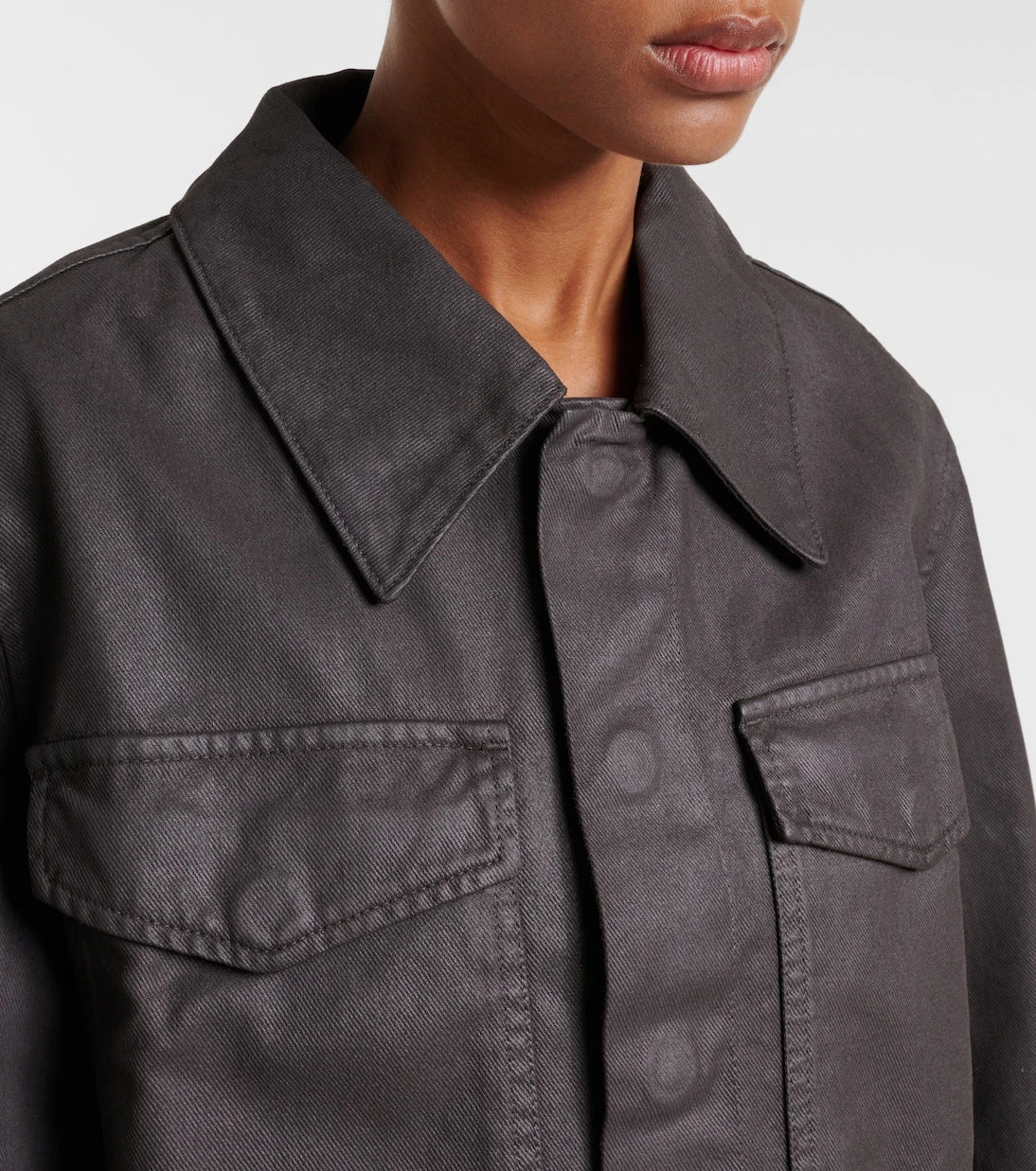 Lemaire - Cropped cotton jacket
