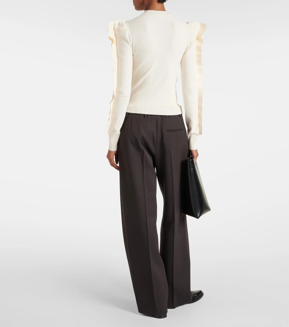 Max Mara - Genero ruffled jersey sweater