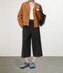 LOEWE Brown Shearling Cardigan