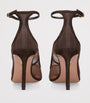 Brown Mesh Love Affair Pumps 80