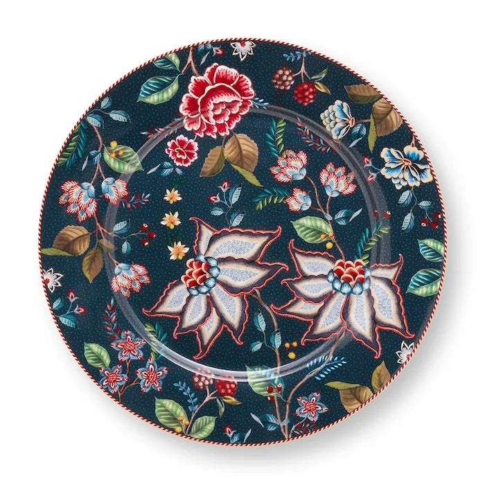 Pip Studio Berry Blues Blue 32 cm Düz Tabak Takımı (2'li)