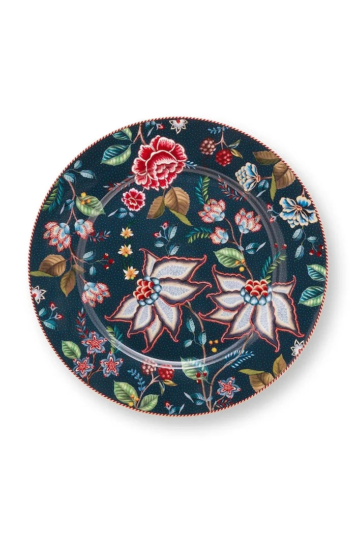 Pip Studio Berry Blues Blue 32 cm Düz Tabak Takımı (2'li)