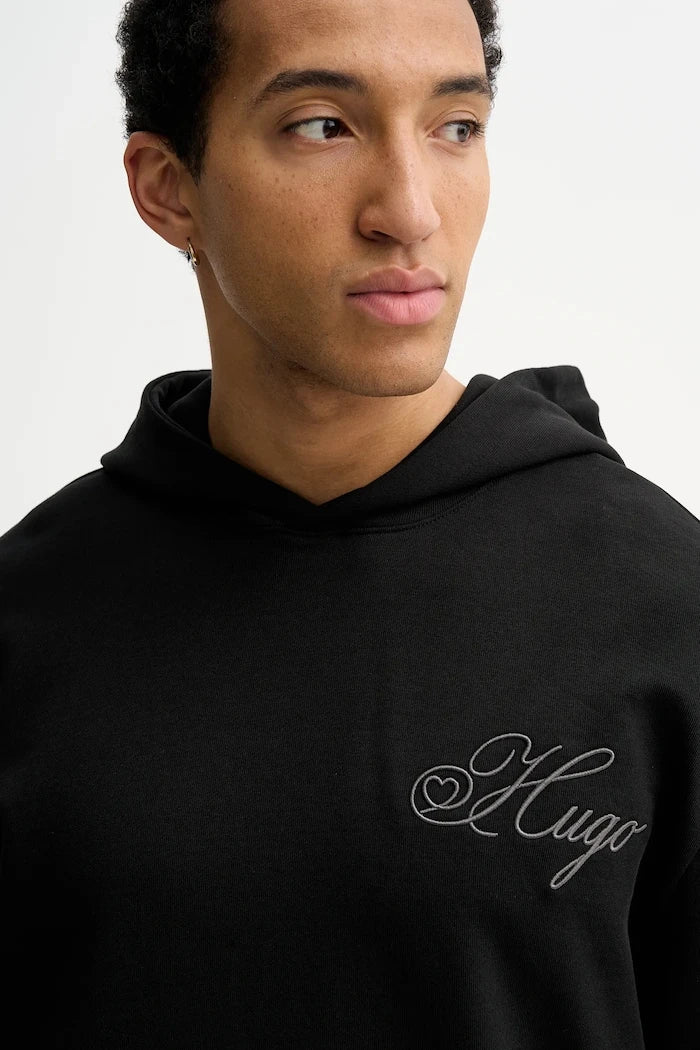 Pamuklu HUGO Dalento Kapüşonlu Sweatshirt
