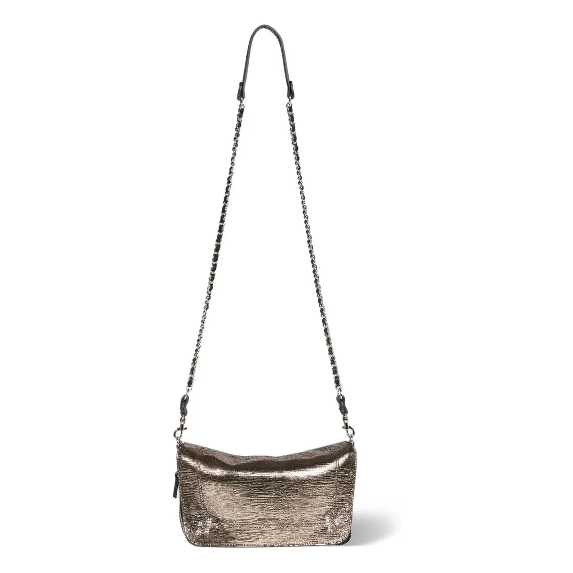 Jérôme Dreyfuss - Bag Bobi S Chèvre Lamé | Champagne