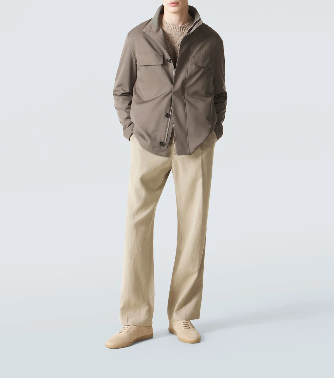 Zegna - 232 suede sneakers