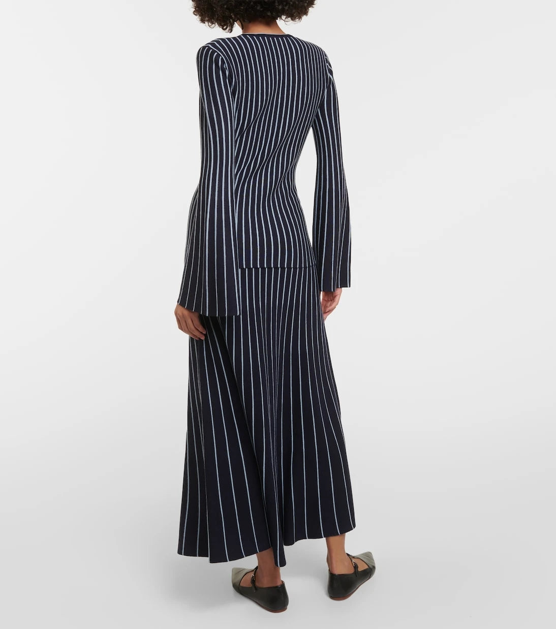 Gabriela Hearst - Lorcan striped wool and silk top