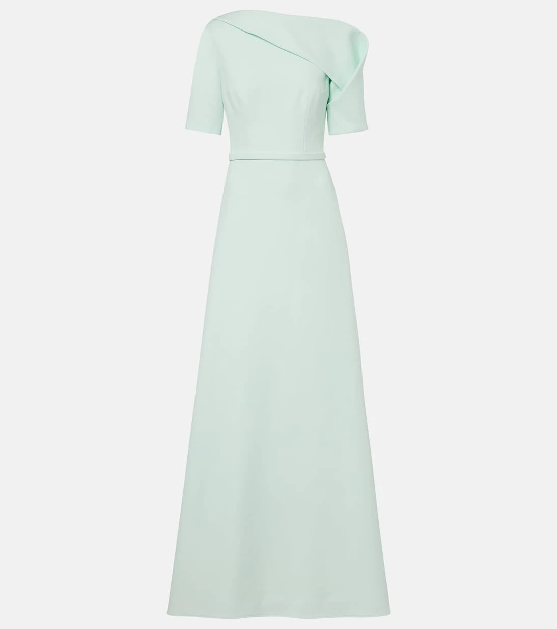 Safiyaa - Stephanie draped crêpe gown