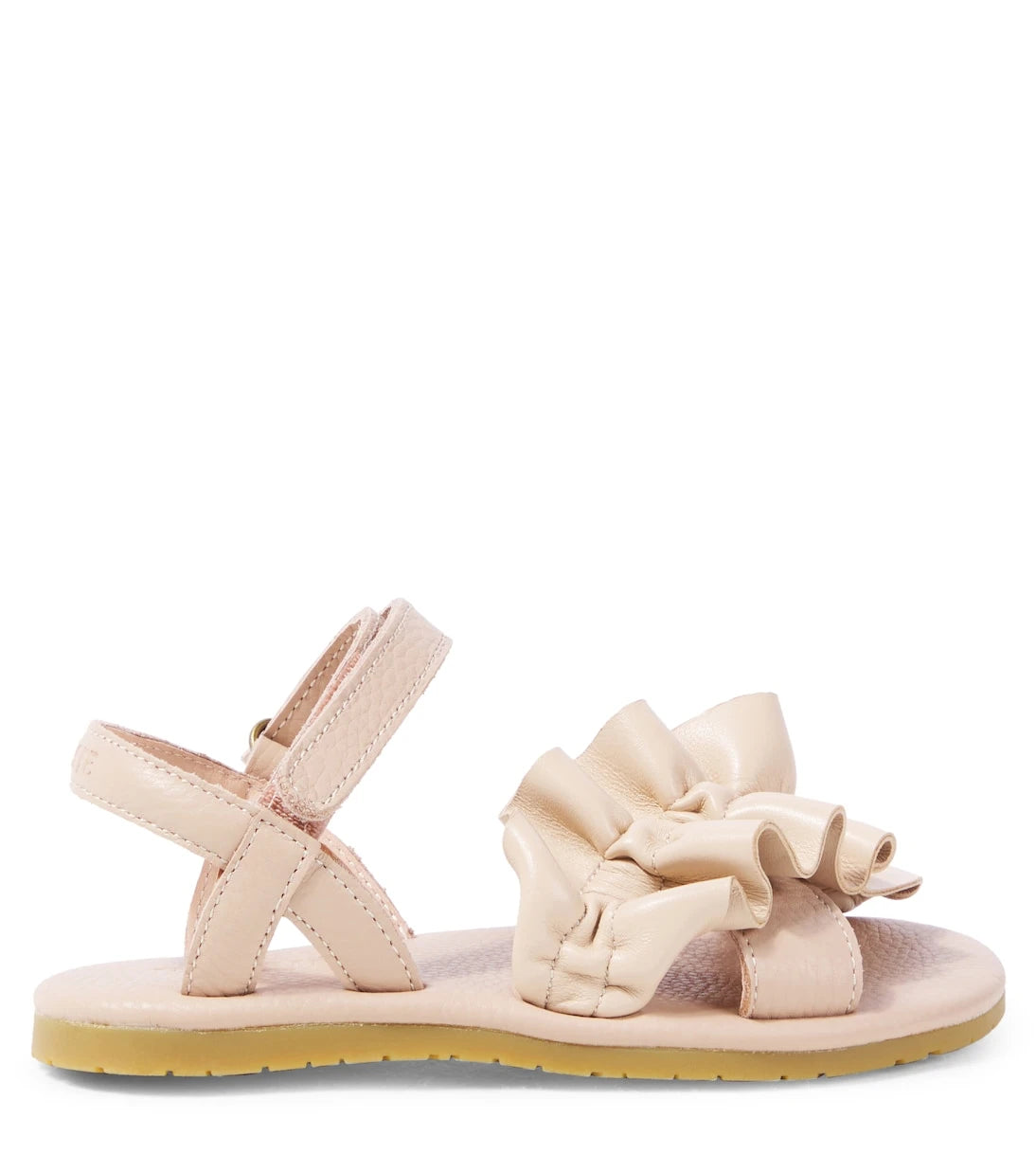 Donsje - Fine ruffled leather sandals