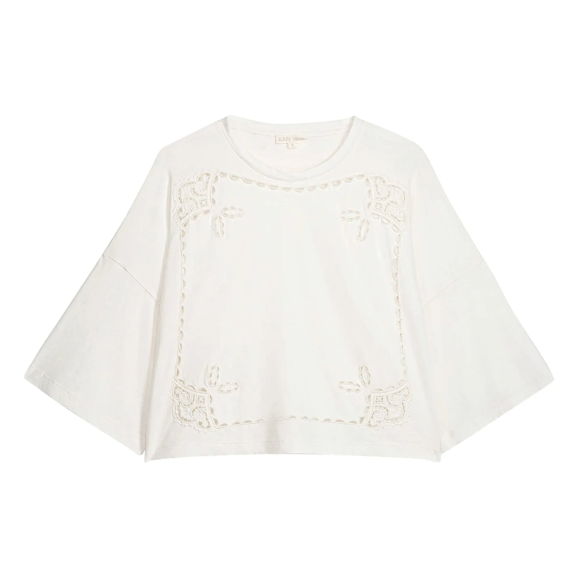 Louise Misha - Neolar Organic Cotton Blouse | Ecru