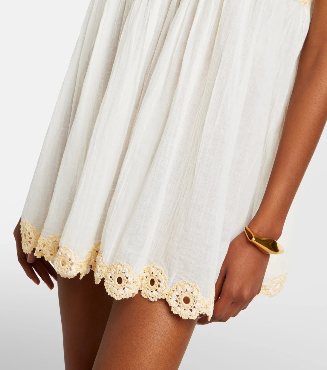 Ulla Johnson - Tula crochet-trimmed cotton beach dress