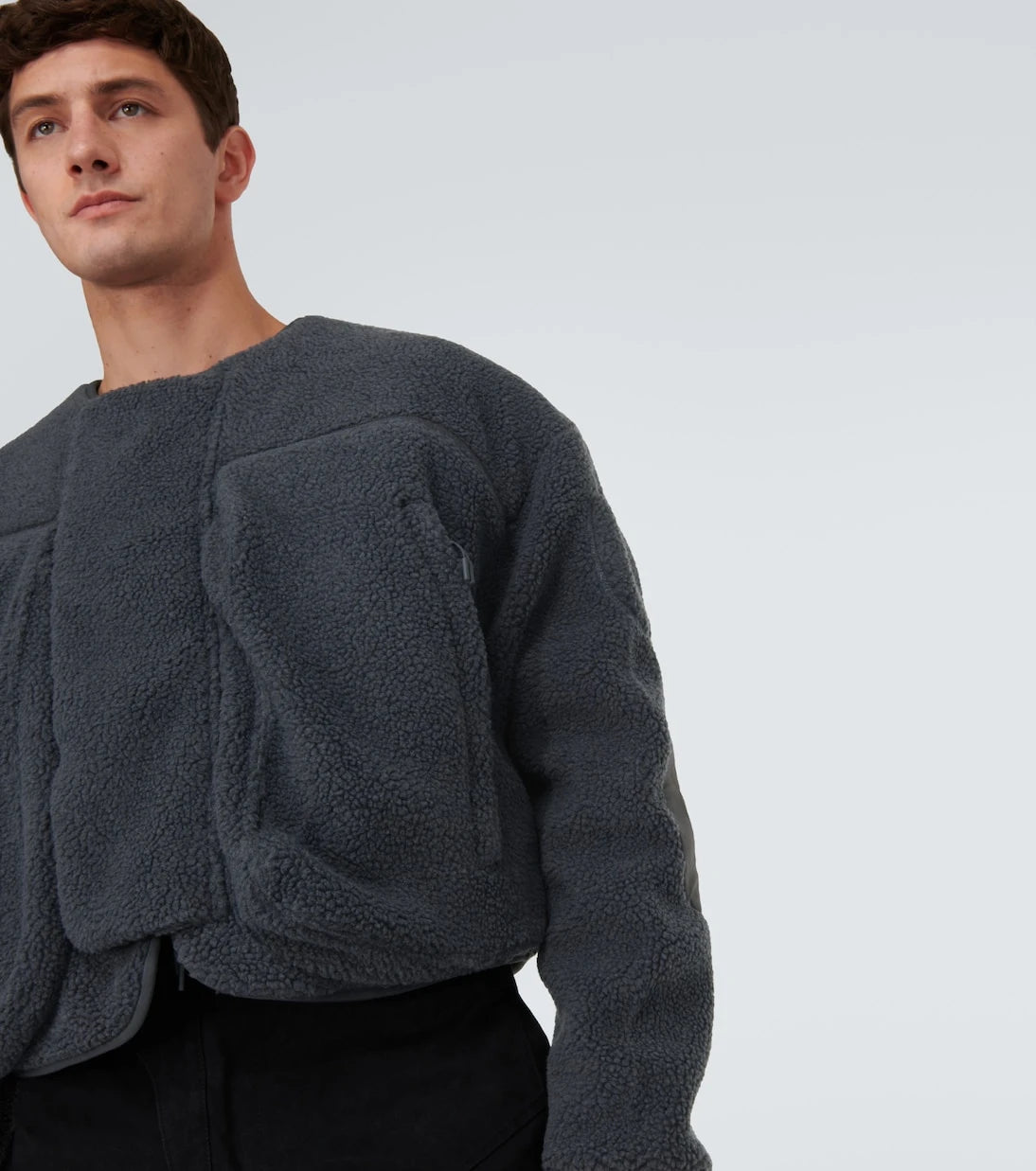 Entire Studios - Cropped fleece jacket