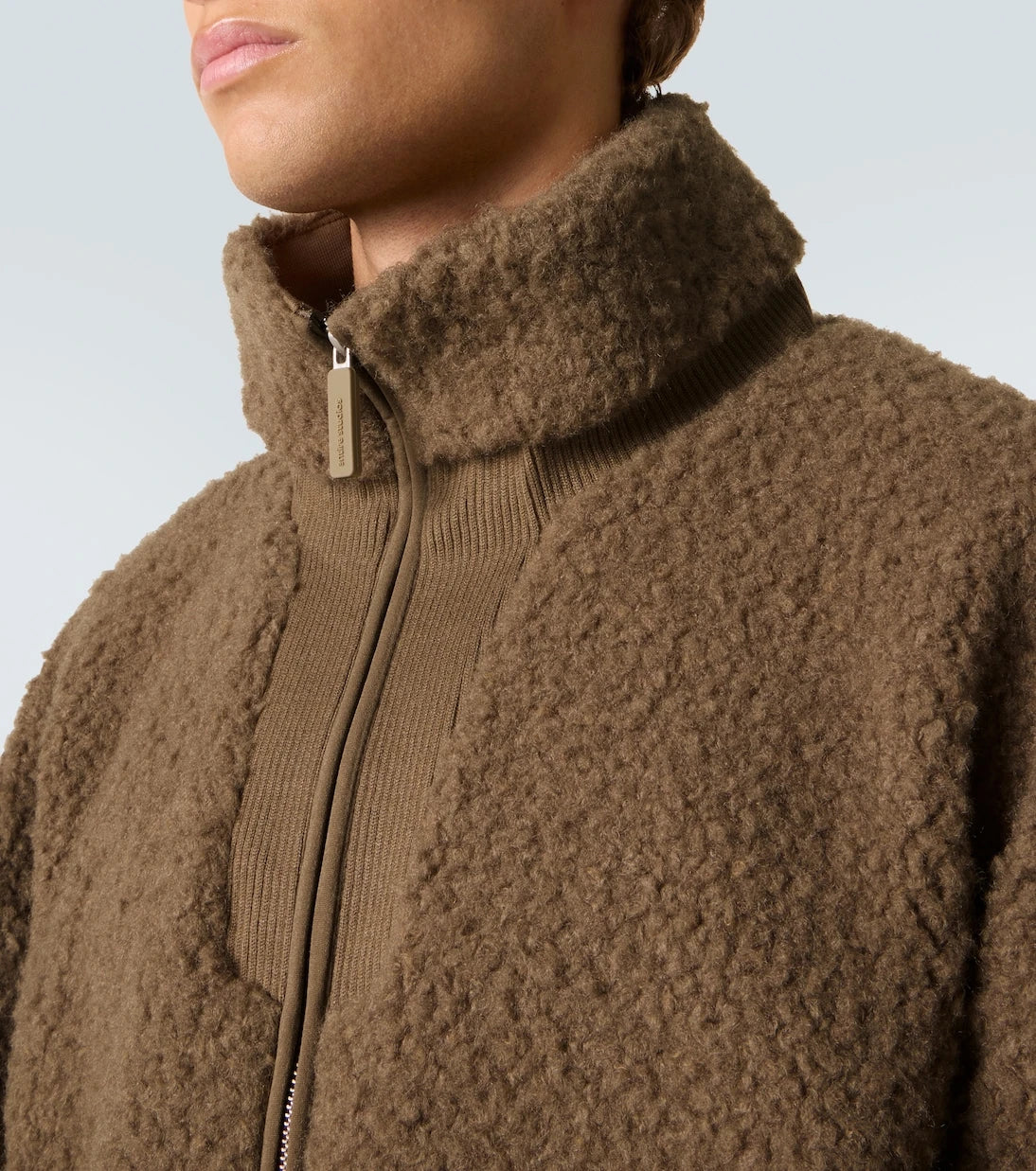 Entire Studios - Cropped teddy jacket