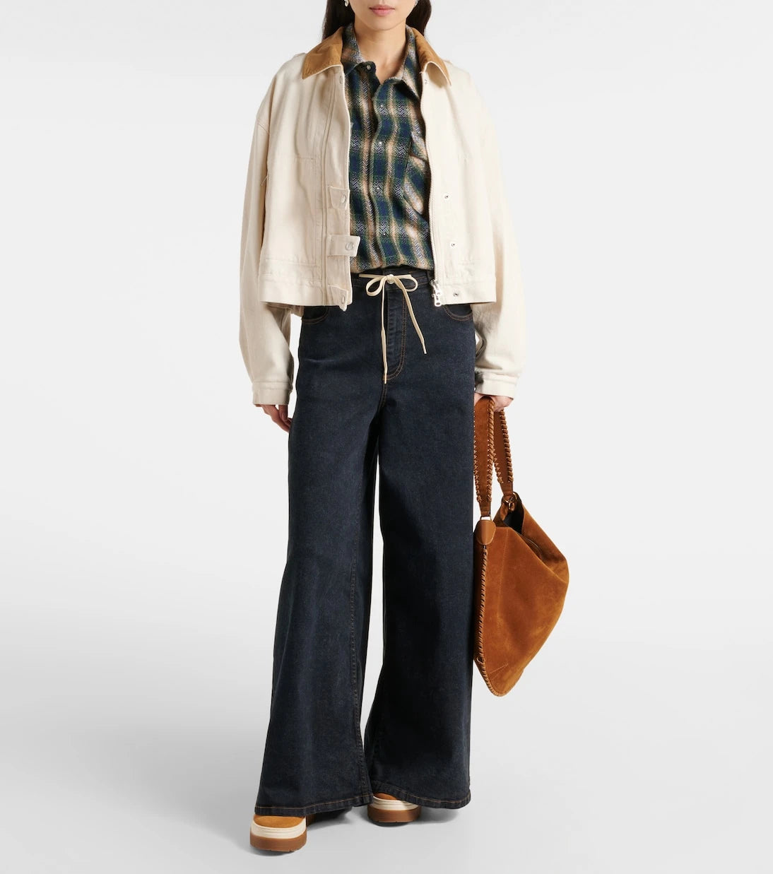 Bogner - Shearling-lined suede ankle boots
