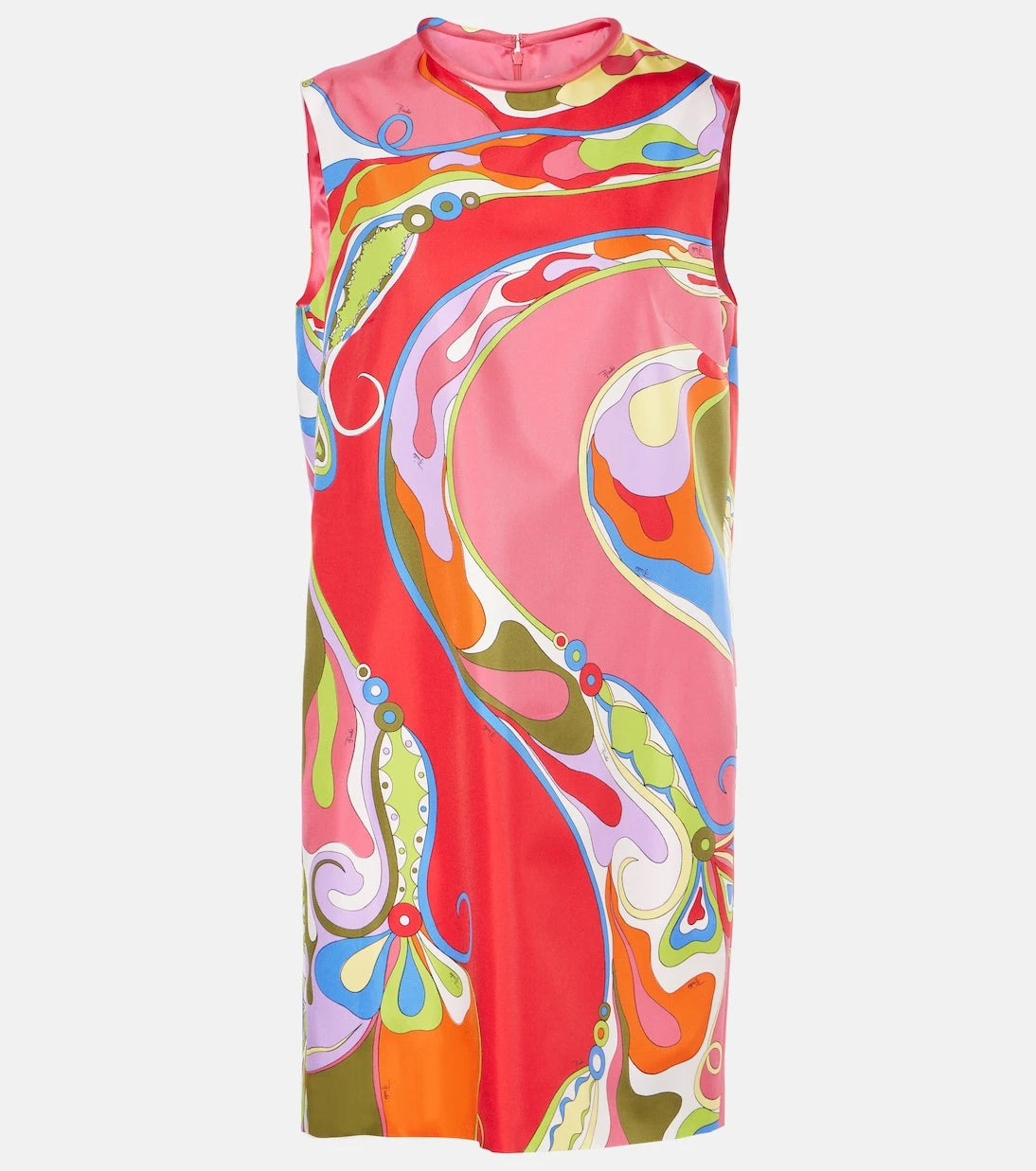 Pucci - Orchidee silk twill minidress