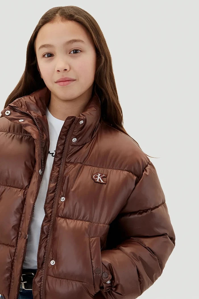 Calvin Klein Jeans капитонирано яке за деца