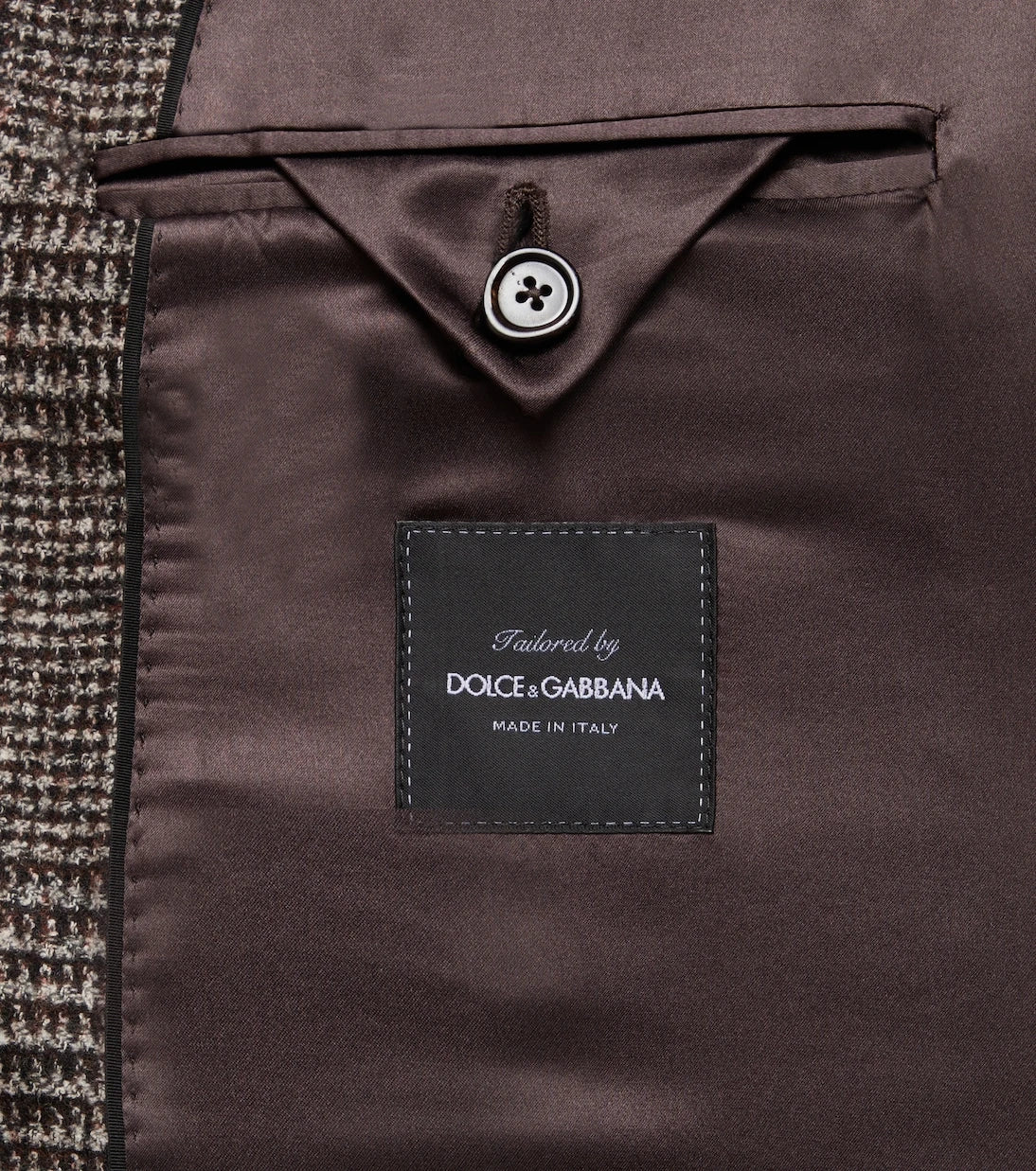 Dolce&Gabbana - Checked single-breasted blazer