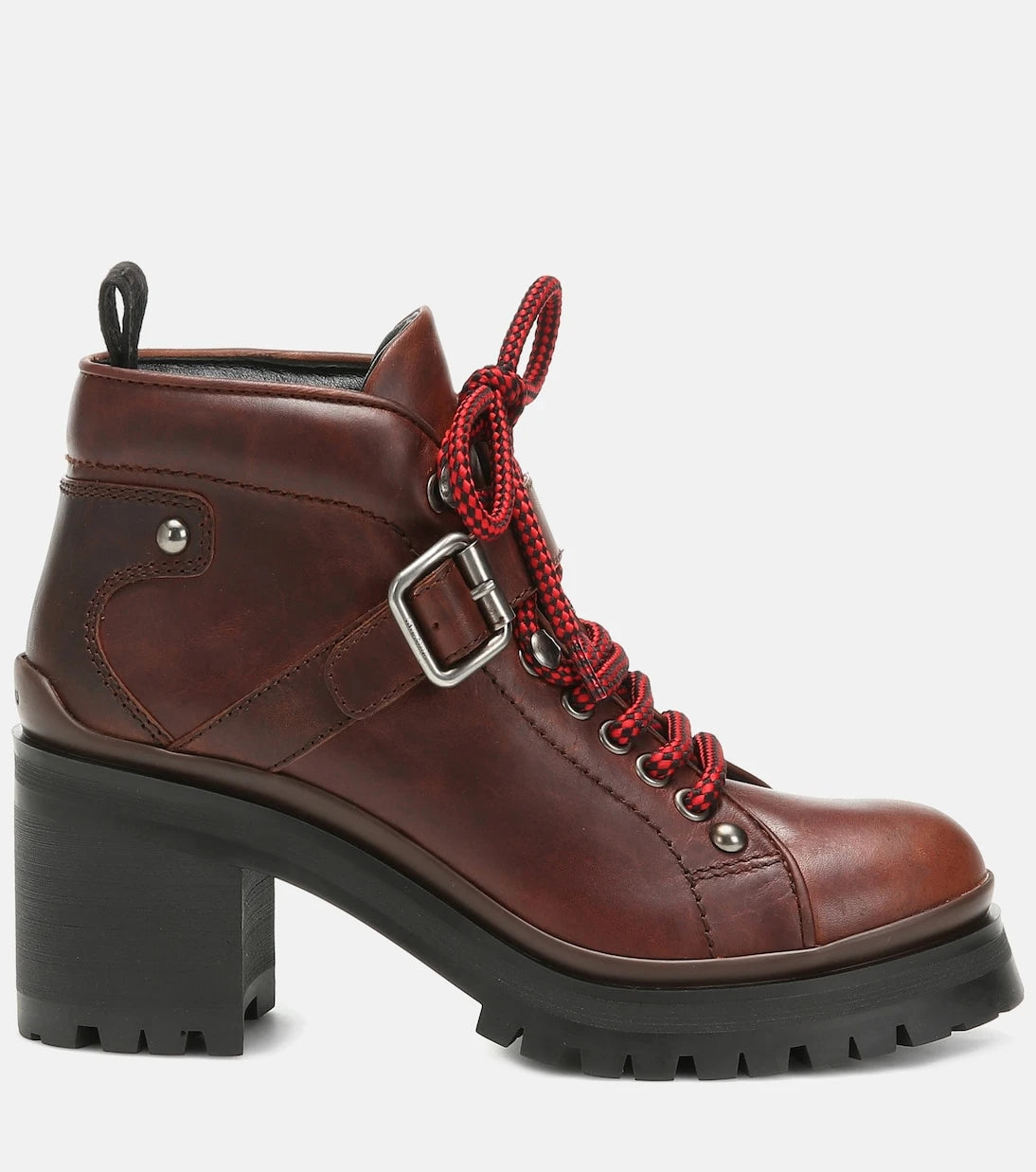 Miu Miu - Leather ankle boots