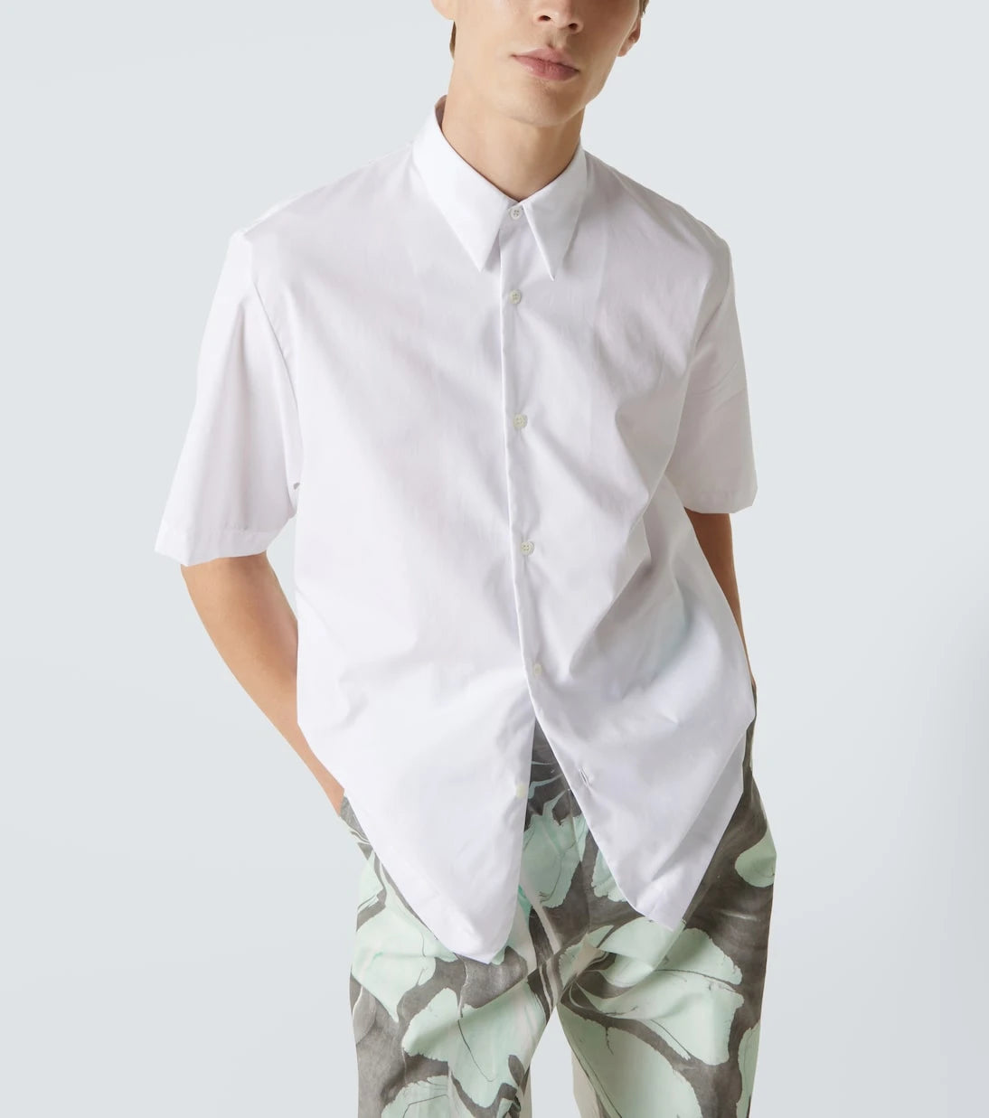 Dries Van Noten - Cotton poplin shirt