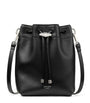 Black Mini Cinch Bucket Bag