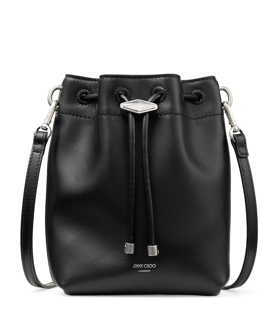 Black Mini Cinch Bucket Bag